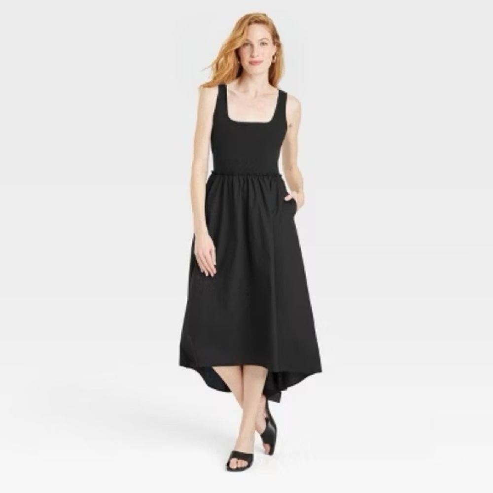 Black Midi Dress